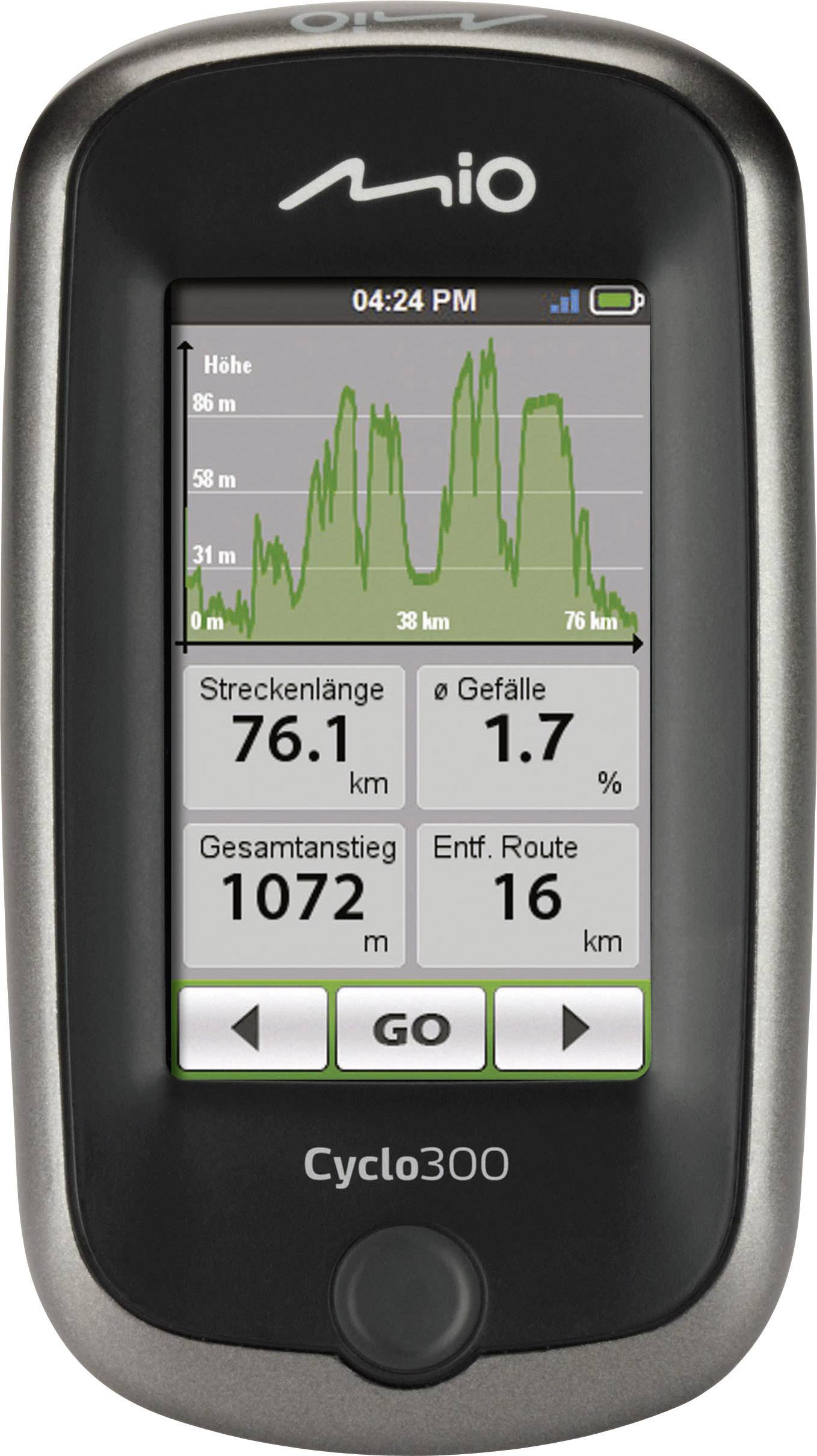 Mio Cyclo 300 WEU GPS-Fahrradcomputer