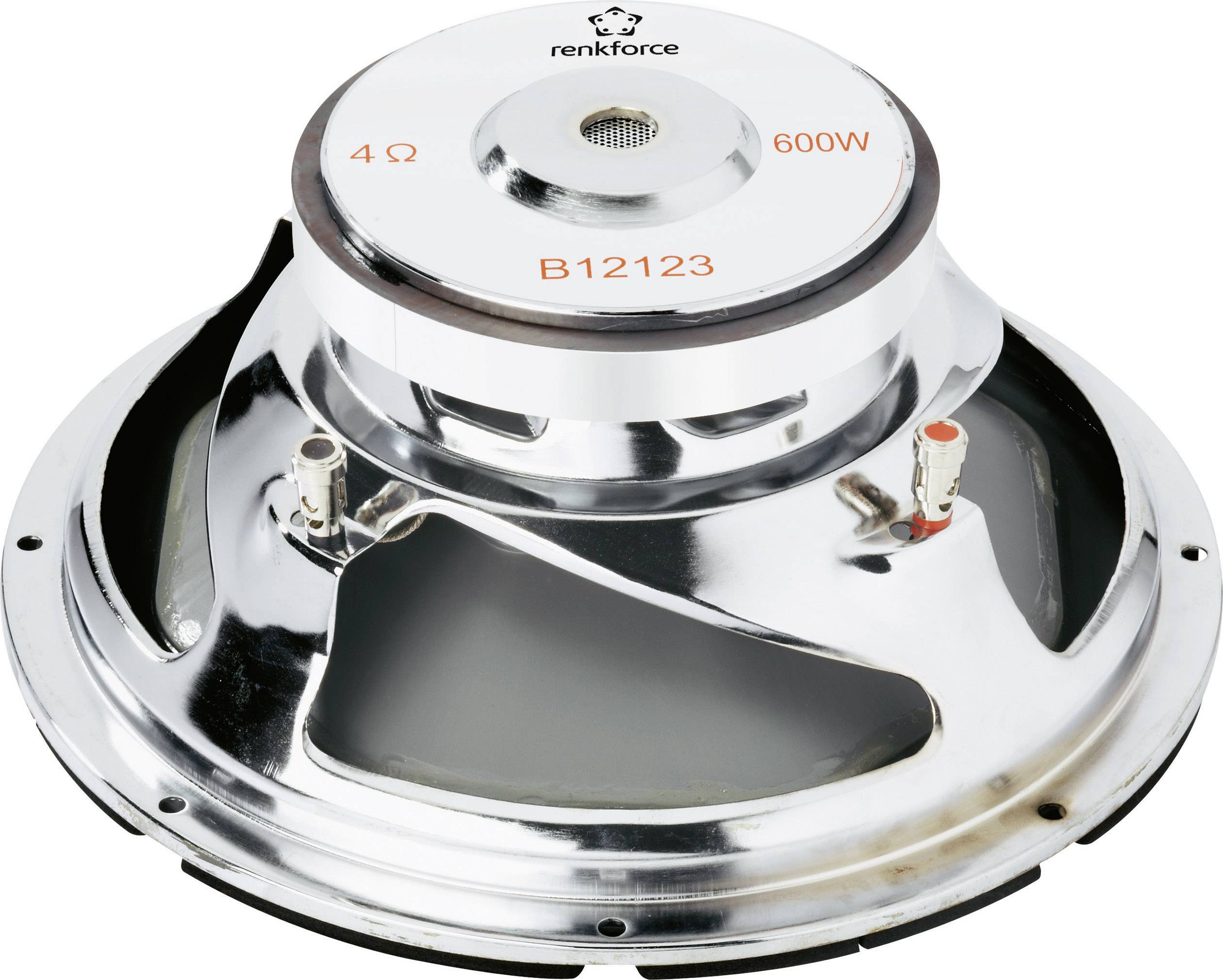 Renkforce  Auto-Subwoofer-Chassis 300 mm 500 W 4 Ω