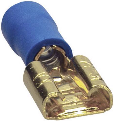 Sinuslive Car HiFi Flachstecker 10er Set 2.5 mm² 6.3 mm vergoldet