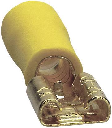 Sinuslive Car HiFi Flachstecker 10er Set 6mm² 6.3mm vergoldet