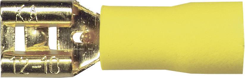 Sinuslive Car HiFi Flachstecker 10er Set 6mm² 6.3mm vergoldet