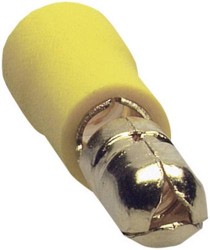 Sinuslive Car HiFi Rundstecker 10er Set 6mm² 6mm vergoldet