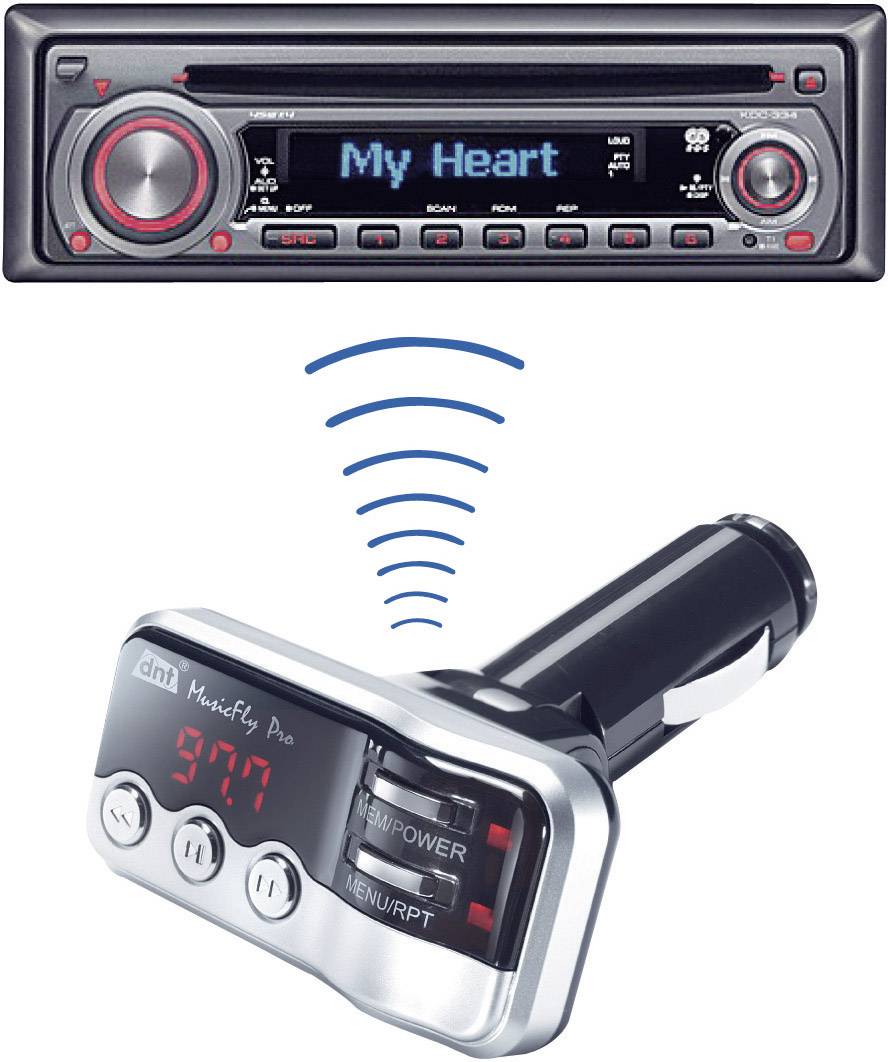 Dnt MusicFly PRO FM Transmitter Kugelgelenk