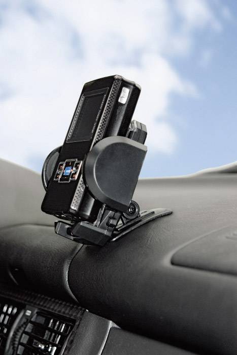 Hama 62409 Navi Kfz-Halterung Universal Saugnapf, Lüftungsgitter