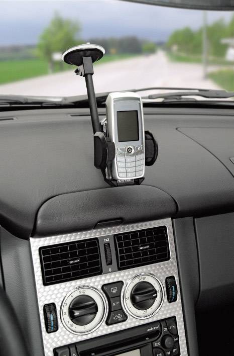 Hama 62409 Navi Kfz-Halterung Universal Saugnapf, Lüftungsgitter