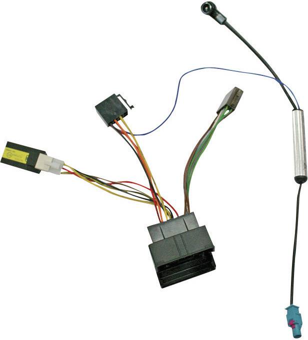 AIV  ISO Radioadapterkabel Aktiv Passend für (Auto-Marke): Audi, Seat, Skoda, Volkswagen