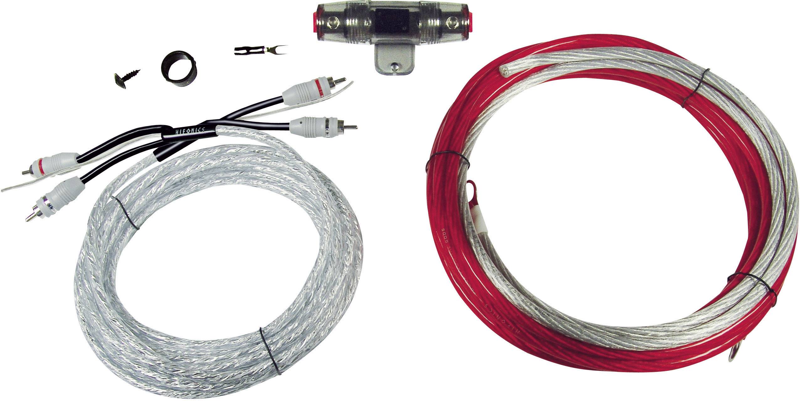 Hifonics HF10WK Car HiFi Endstufen-Anschluss-Set 10mm²