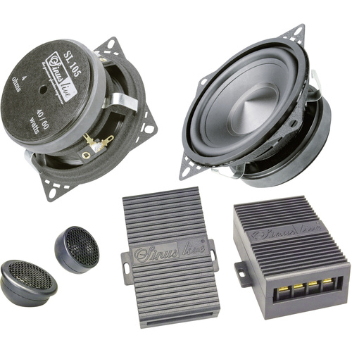 Sinuslive SL-105 2-Wege Set Einbau-Lautsprecher 100W Inhalt: 1 Set