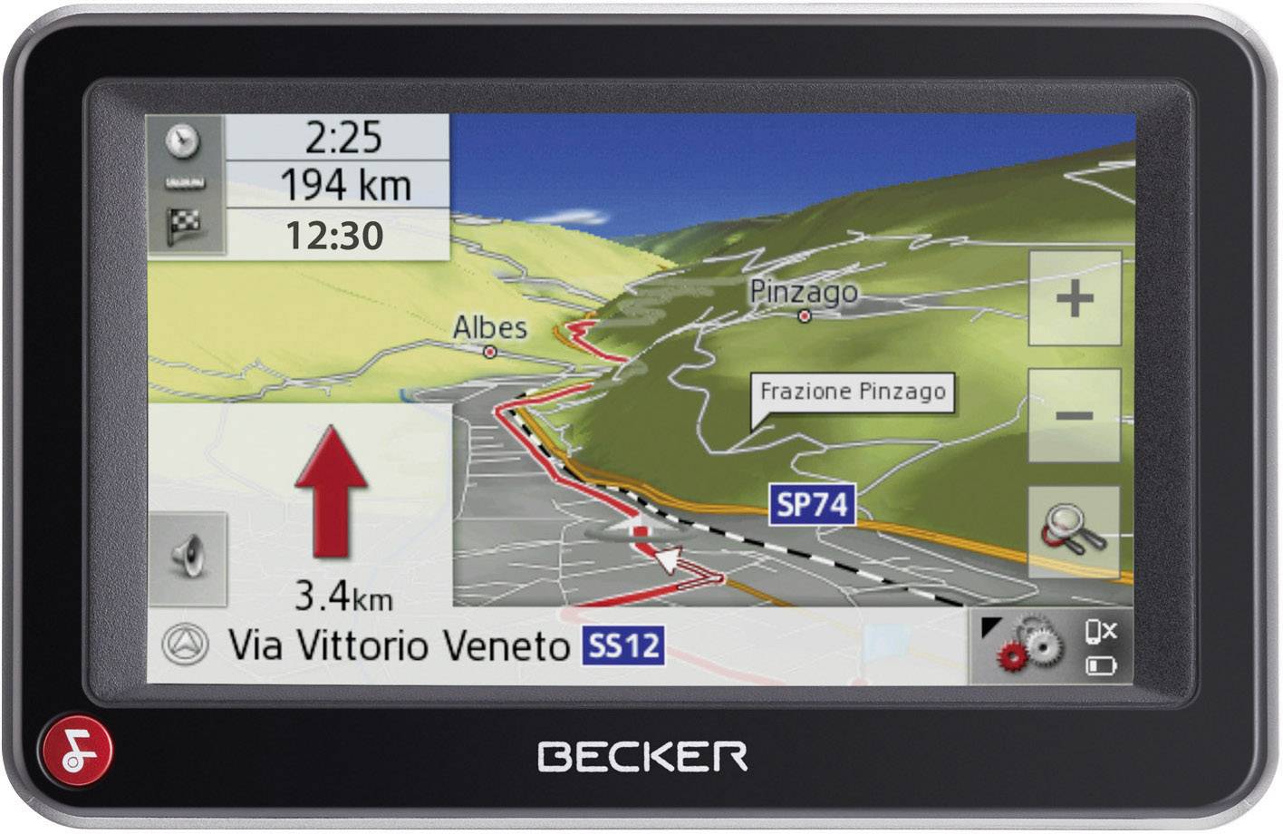 Becker Active43 Traffic Navi