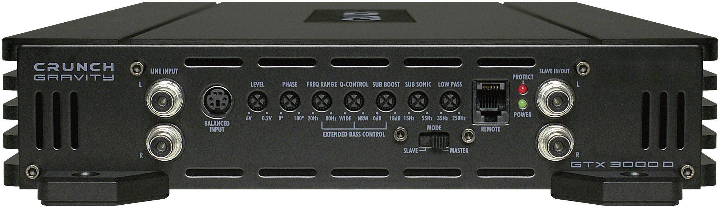 Crunch 1-Kanal Endstufe 3000W GTX3000