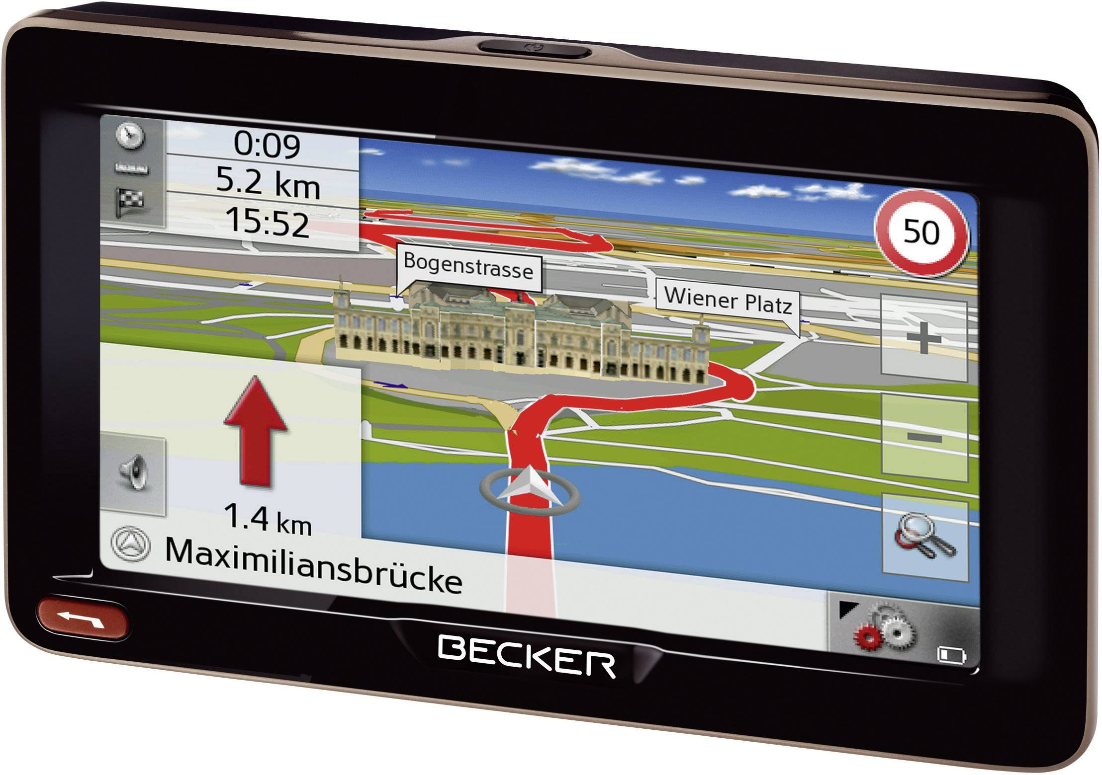 Becker Ready 50 Navi 12.7 cm 5 Zoll Europa