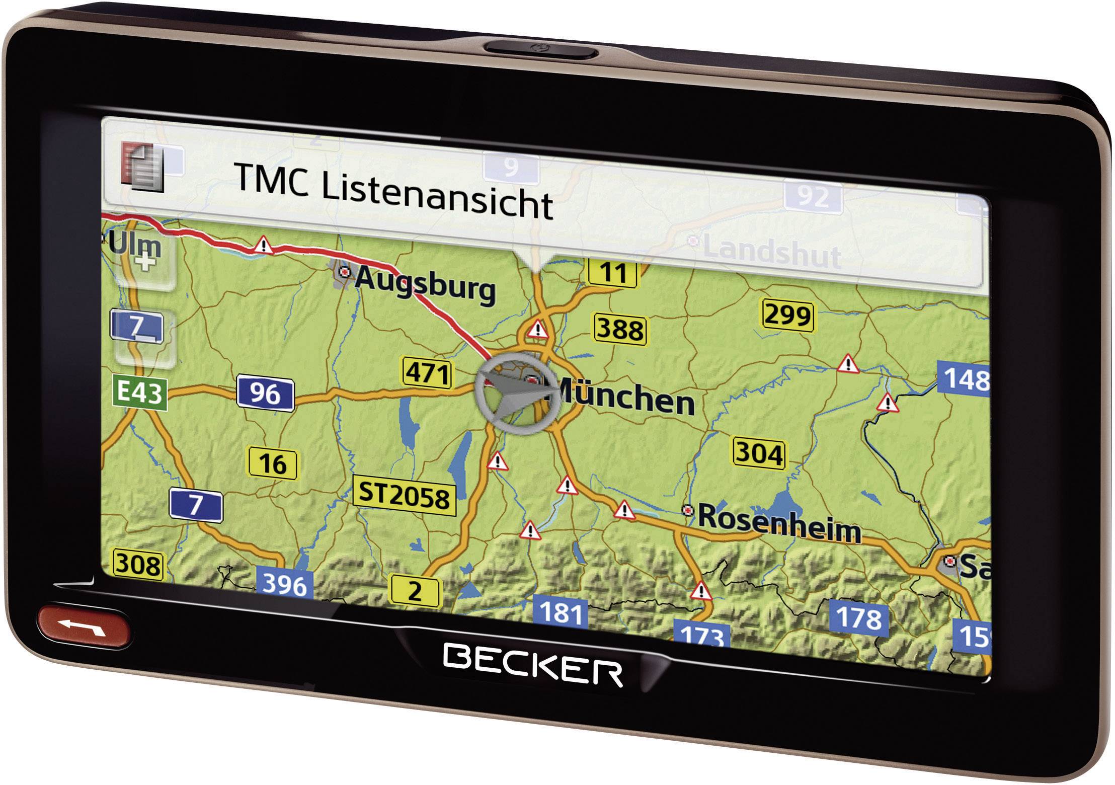 Becker Ready 50 Navi 12.7 cm 5 Zoll Europa