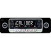 Caliber Audio Technology RCD-110 Schwarz Autoradio Retro Design