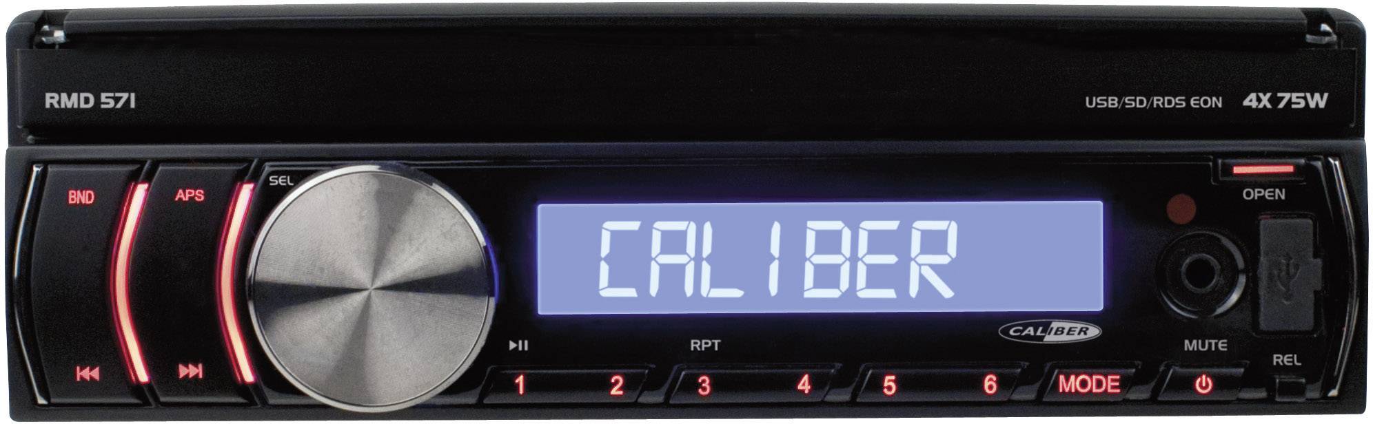 Caliber Audio Technology RMD-571 Moniceiver Anschluss für Rückfahrkamera, inkl. Fernbedienung