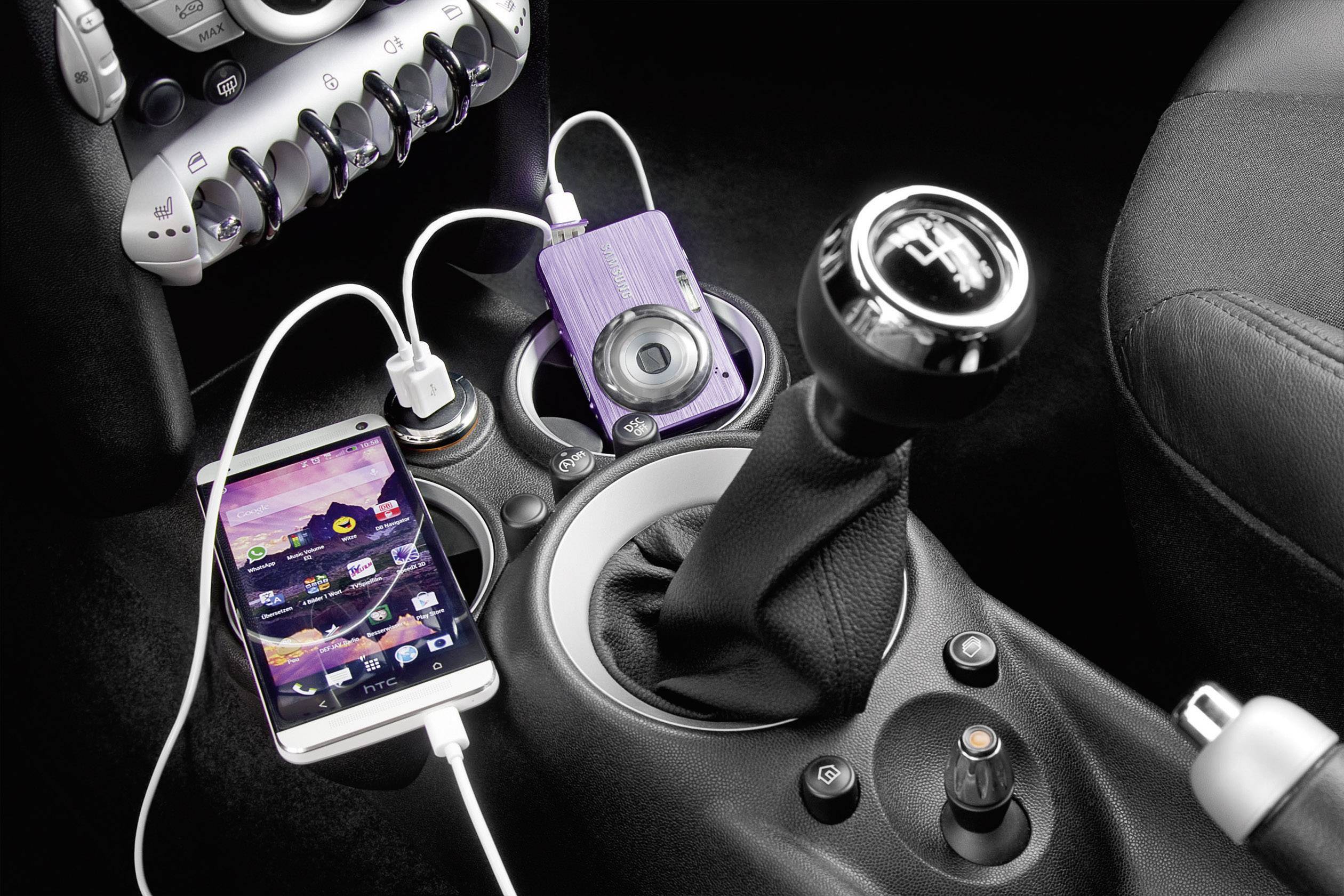Cabstone Power USB Dual USB-Ladegerät KFZ, LKW Ausgangsstrom (max.) 2100 mA USB Anzahl Ausgänge: 2 x