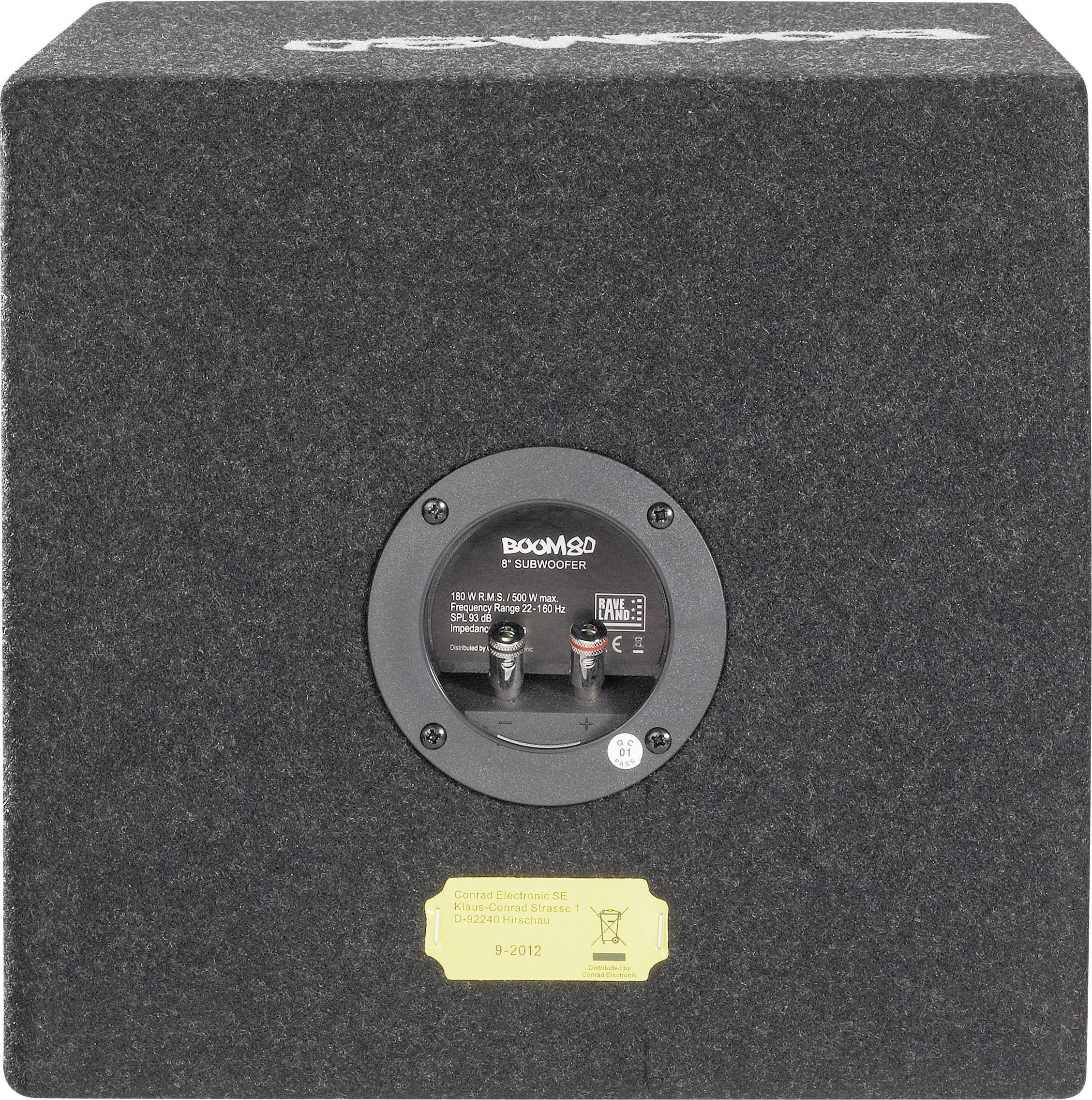 Raveland Boom 80 Auto-Subwoofer passiv 500 W