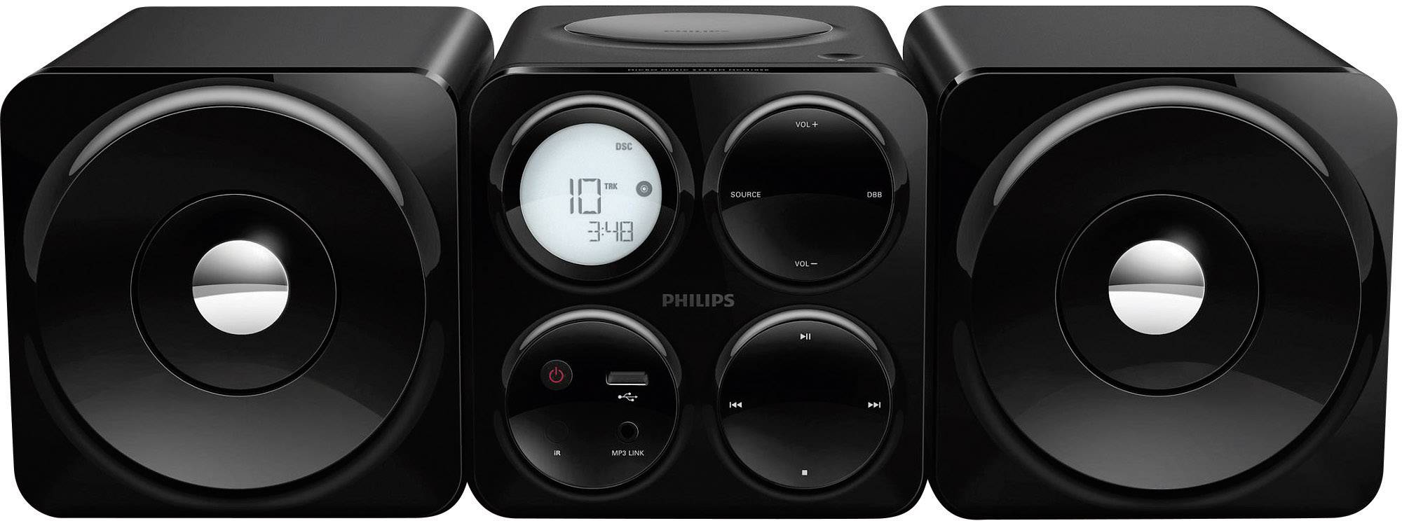 Philips MCM1050B , Schwarz