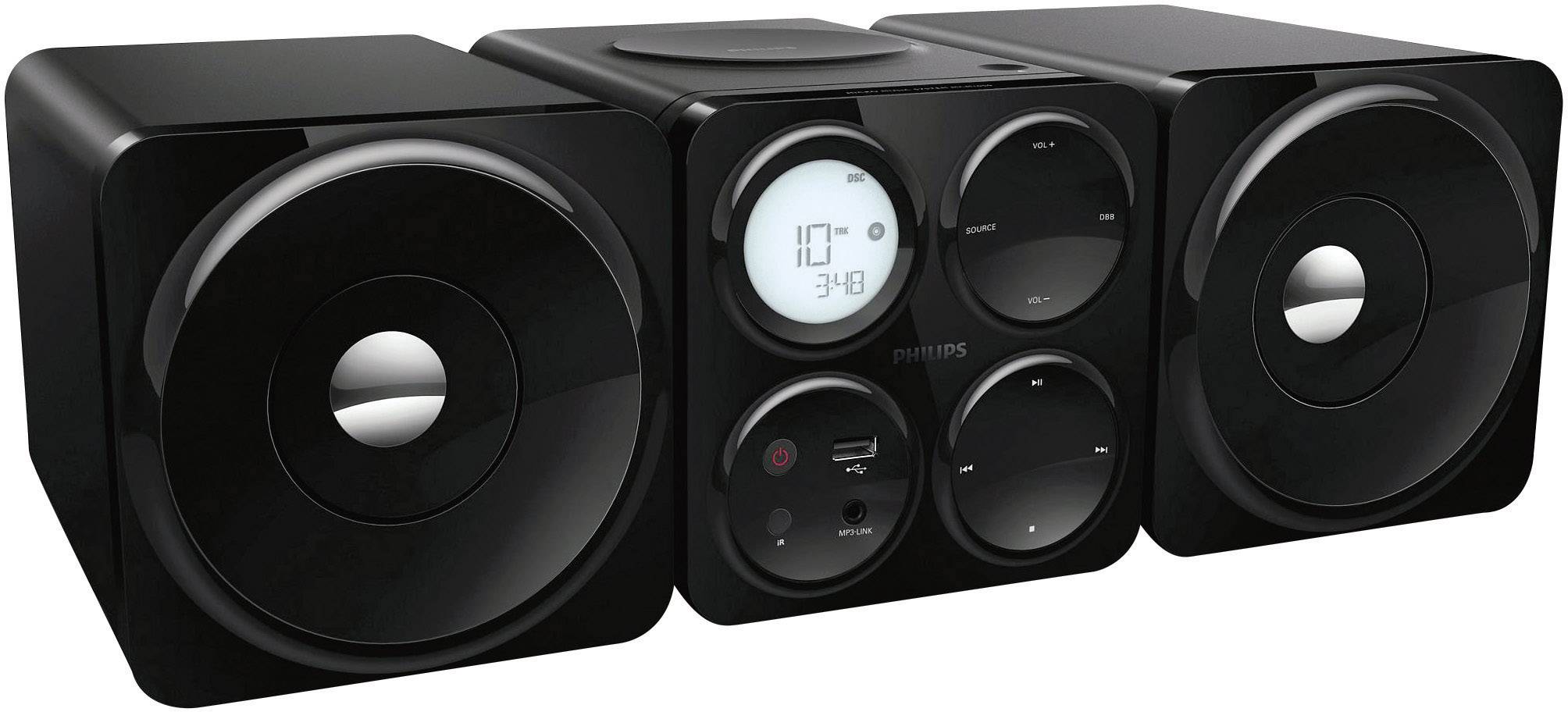 Philips MCM1050B , Schwarz