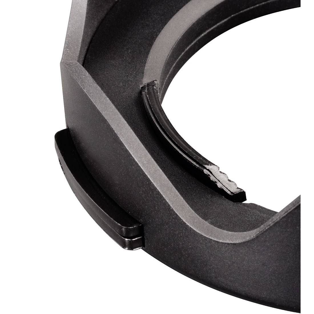 Hama 00093652 Gegenlichtblende mit Objektivdeckel