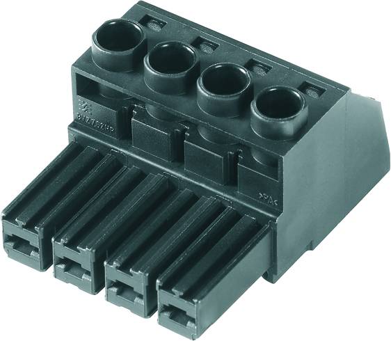 Weidmüller Buchsengehäuse-Kabel BV/SV Polzahl Gesamt 4 Rastermaß: 7.62 mm 100 St.