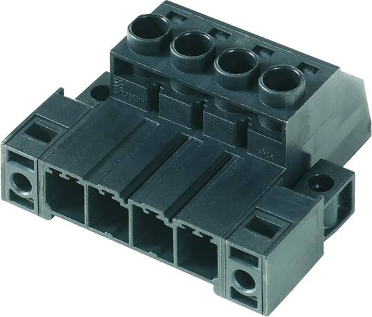 Weidmüller Stiftgehäuse-Platine BU/SU Polzahl Gesamt 4 Rastermaß: 7.62 mm 1931980000 100 St.