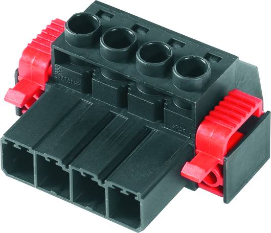 Weidmüller Stiftgehäuse-Platine BU/SU Polzahl Gesamt 4 Rastermaß: 7.62mm 1932090000 100St.