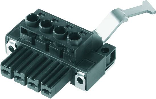 Weidmüller Buchsengehäuse-Kabel BV/SV Polzahl Gesamt 5 Rastermaß: 7.62mm 1933490000 25St.