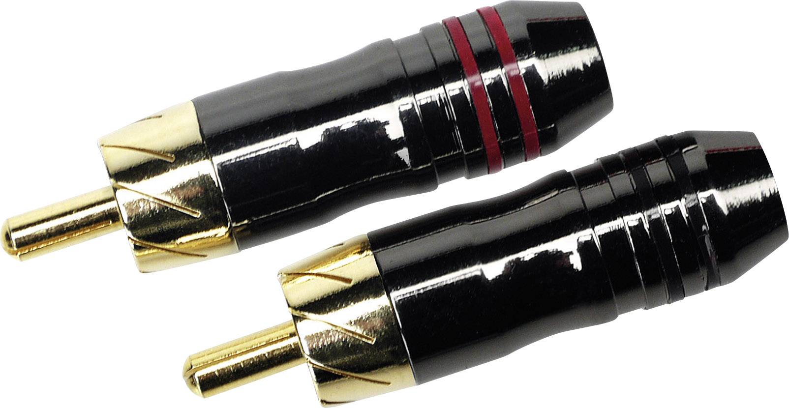 Sinuslive CS Cinchstecker [1x Cinch-Stecker - 1x offene Kabelenden]