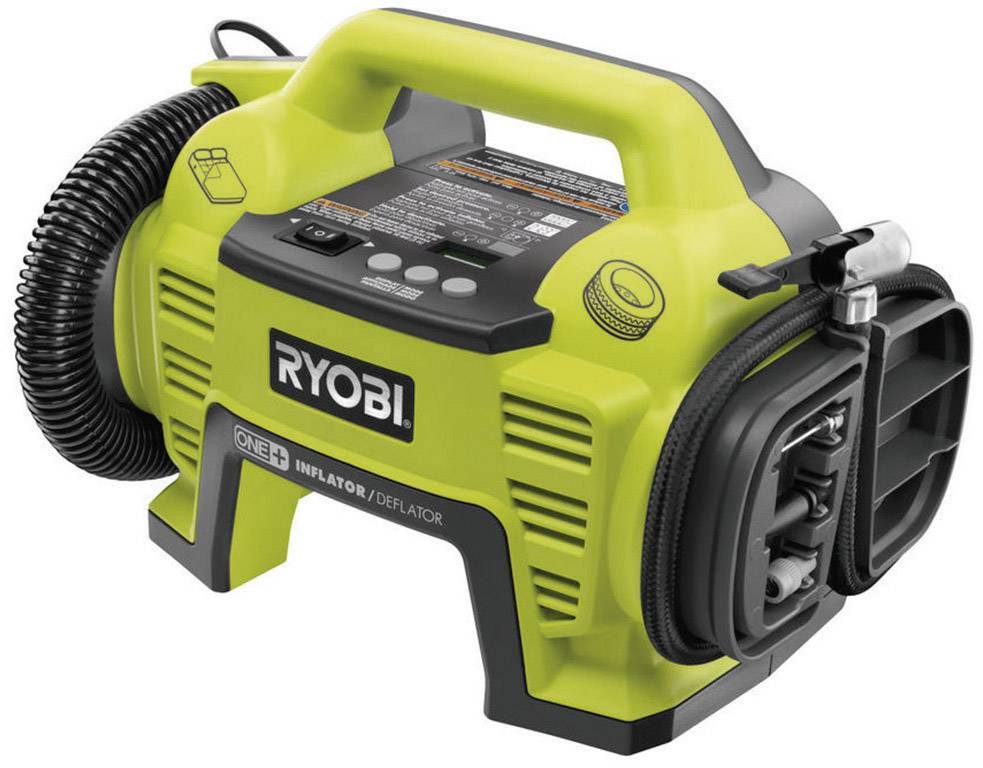 Ryobi 5133001834 Kompressor R18I-0 One+ 10.3 bar Digitales Display, 2 Betriebsarten