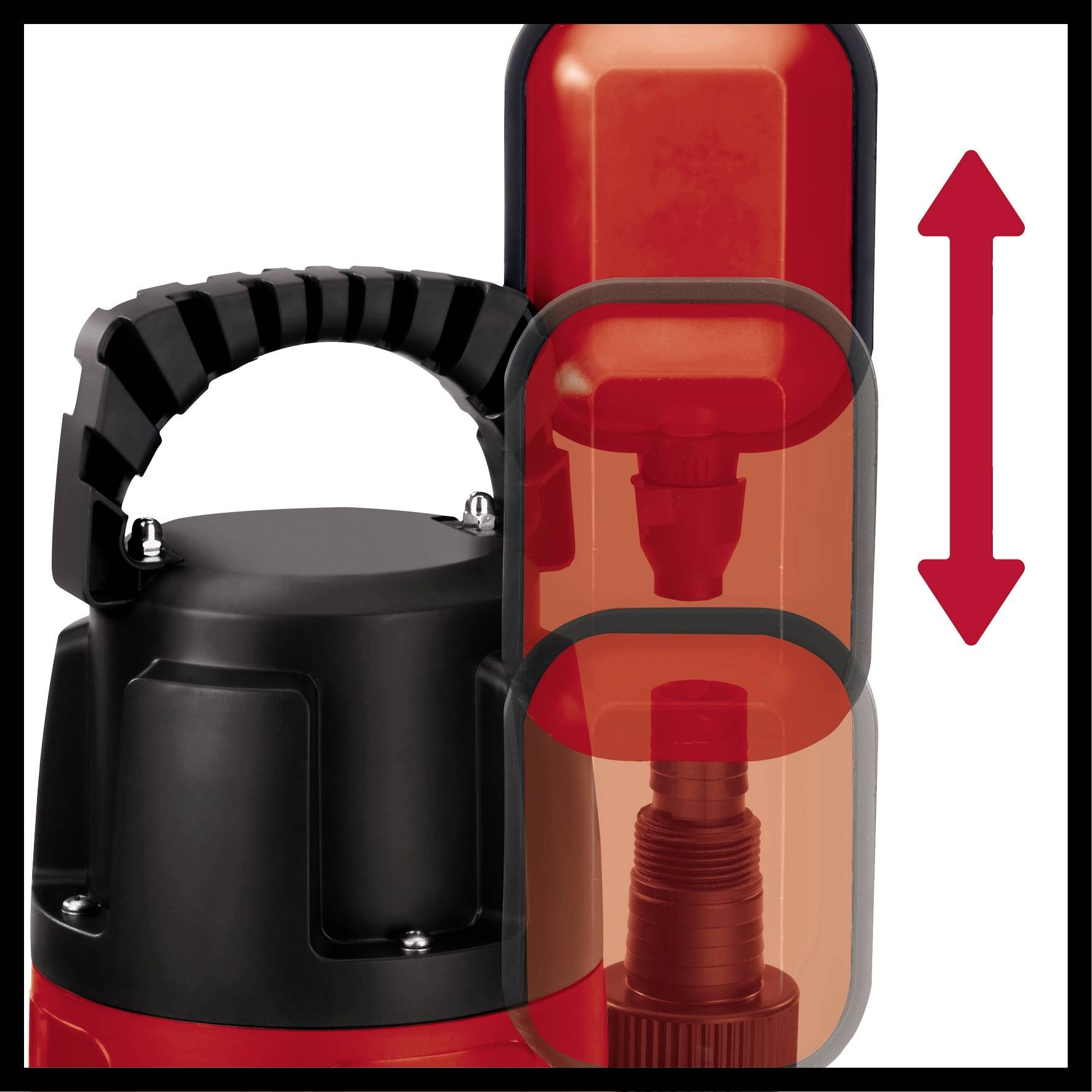 Einhell 4170442 GH-SP 2768 Klarwasser-Tauchpumpe 6800 l/h 5.5 m