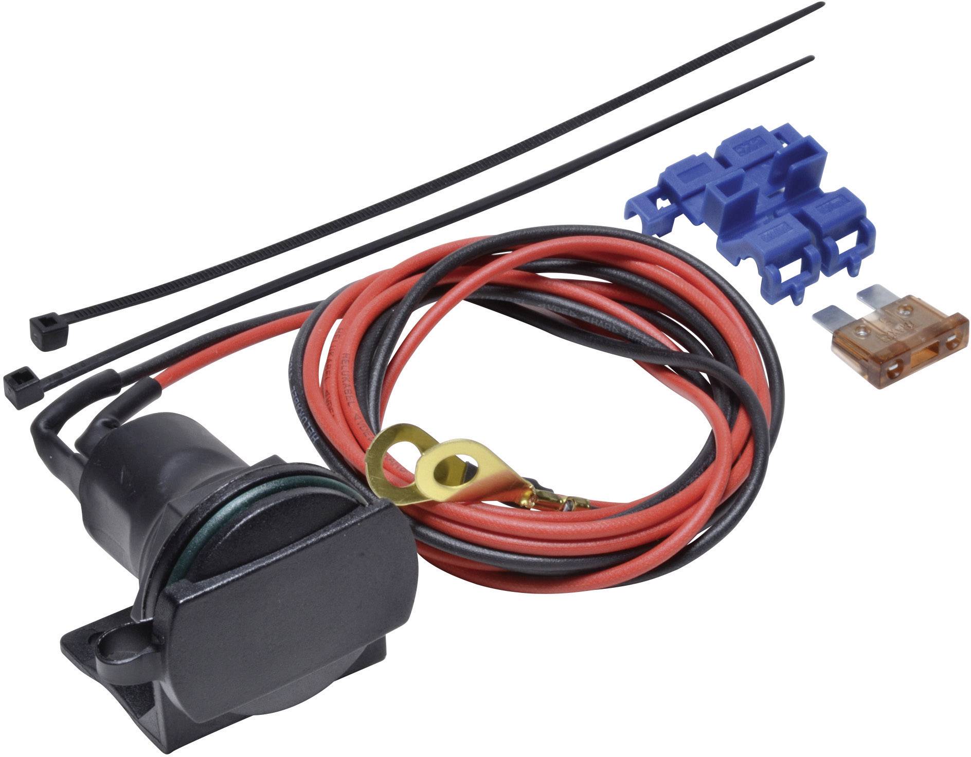 BAAS Zigarettenanzünderdose mit Rohrhalter ZA01 Belastbarkeit Strom max.=5 A Passend für (Details)