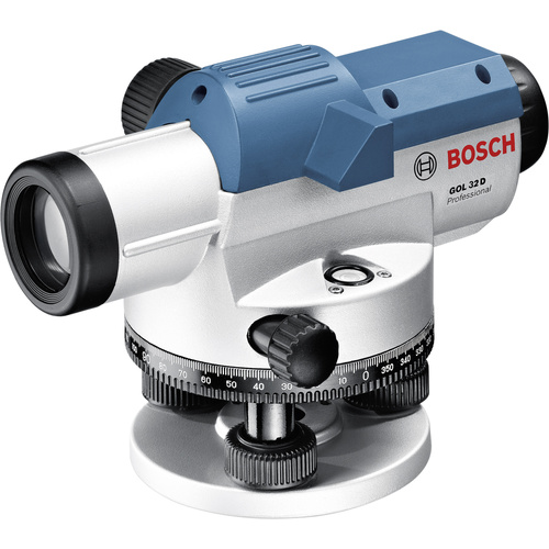 Bosch Professional GOL 32 D Optisches Nivelliergerät Reichweite (max.): 120m Optische Vergrößerung (max.): 32 x