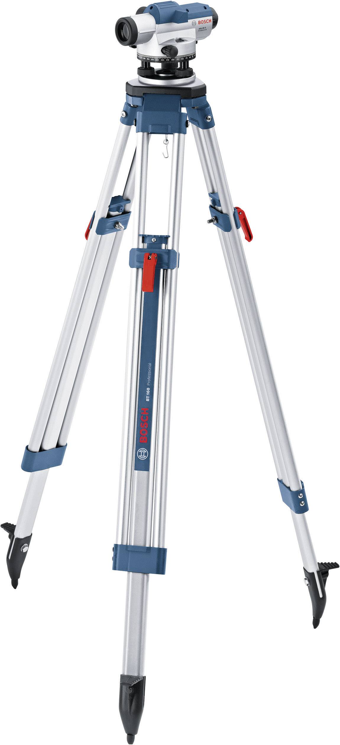 Optisches Nivelliergerät GOL 32 D, mit Baustativ BT 160, Messstab GR 500