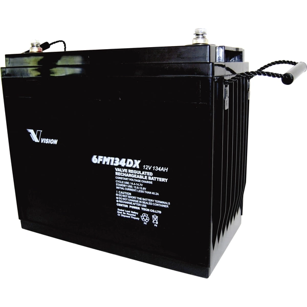 Vision Akkus 6FM134DX 6FM134DX Bleiakku 12V 134Ah Blei-Vlies (AGM) (B x H x T) 341 x 287 x 173mm M8-Schraubanschluss Wartungsfrei Vision Akkus 6FM134DX 6FM134DX Bleiakku 12V 134Ah Blei-Vlies (AGM) (B x H x T) 341 x 287 x 173mm M8-Schraubanschluss Wartungsfrei