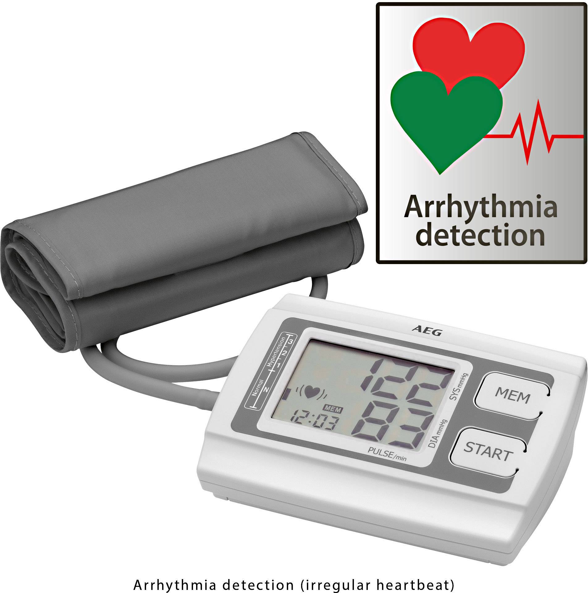 AEG BMG 5611 Oberarm Blutdruckmessgerät 520611