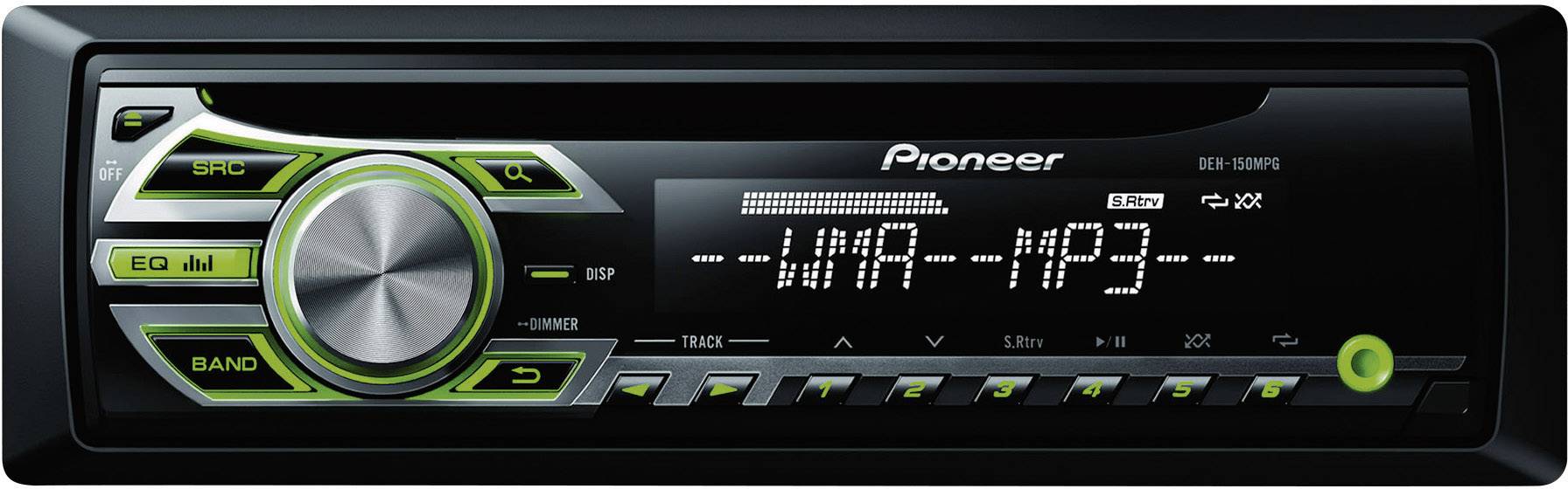 Pioneer DEH-150MPG Autoradio Anschluss für Lenkradfernbedienung