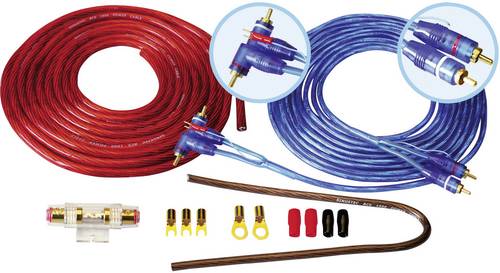 Sinustec BCS-1600 Car HiFi Endstufen-Anschluss-Set 16 mm²