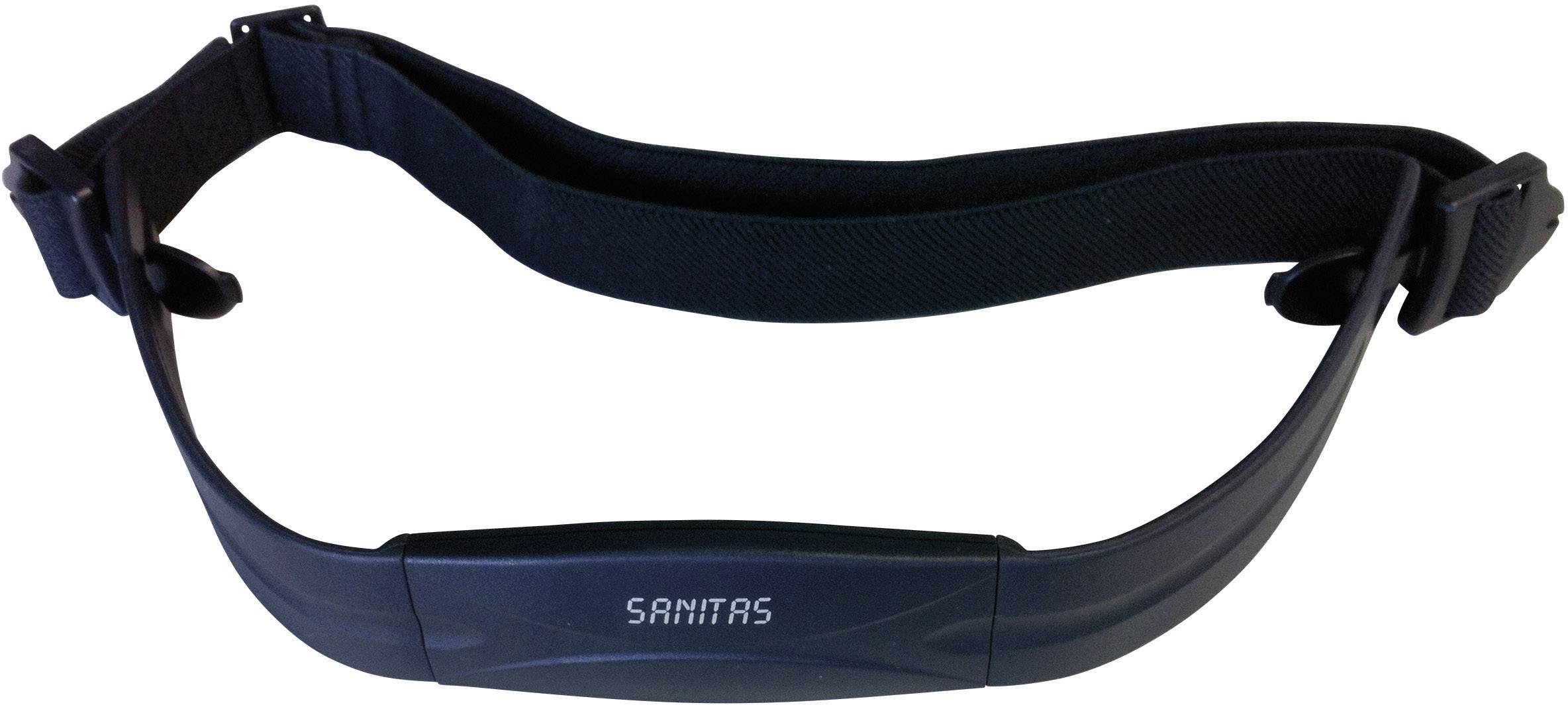 Sanitas SPM-25 Pulsuhr mit Brustgurt Grau-Weiß