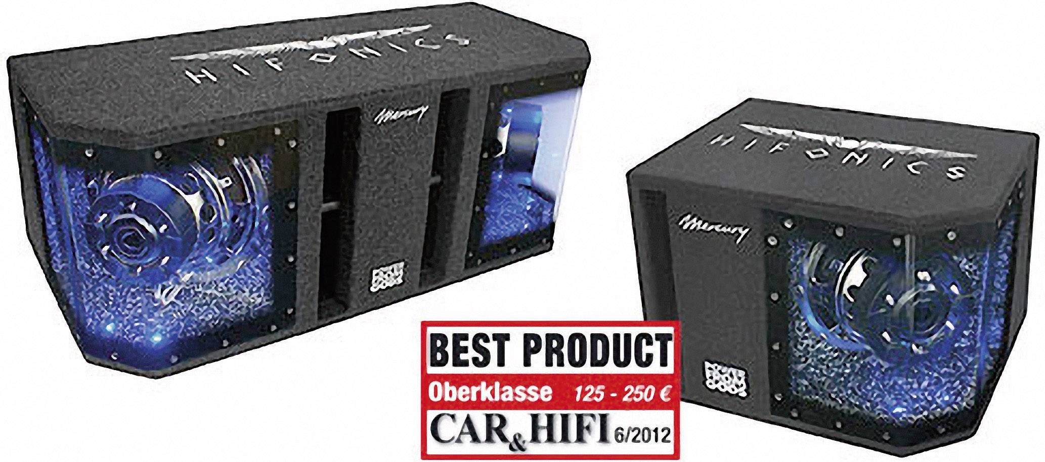 Hifonics MR8BP Auto-Subwoofer passiv 600 W