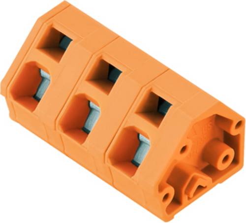 Weidmüller 1952610000 Federkraftklemmblock 2.5 mm² Polzahl 6 Orange 100 St.