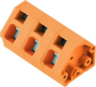 Weidmüller 1952640000 Federkraftklemmblock 2.5mm² Polzahl 9 Orange