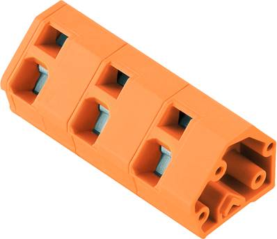 Weidmüller 1953550000 Federkraftklemmblock 2.5mm² Polzahl 10 Orange