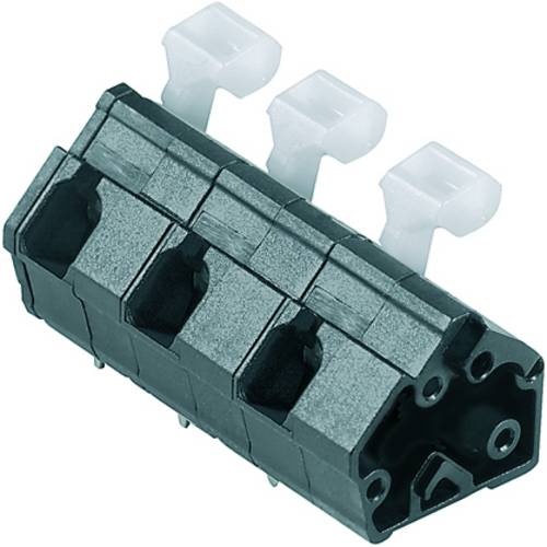 Weidmüller 1953630000 Federkraftklemmblock 2.5 mm² Polzahl 7 Schwarz 100 St.