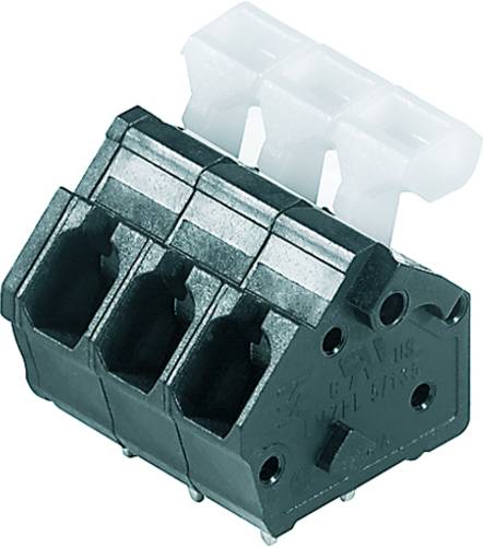 Weidmüller 1957770000 Federkraftklemmblock 2.5 mm² Polzahl 18 Schwarz 50 St.