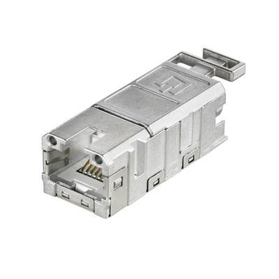 Weidmüller 1963830000 Sensor-/Aktor-Steckverbinder, unkonfektioniert RJ45 Flanscheinsatz 10 St.