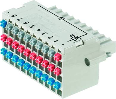 Weidmüller Buchsengehäuse-Kabel BL/SL Polzahl Gesamt 30 Rastermaß: 3.50mm 1965970000 20St.