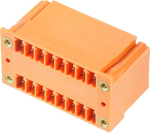 Weidmüller Stiftgehäuse-Platine BC/SC Polzahl Gesamt 18 Rastermaß: 3.81mm 1973330000 50St.