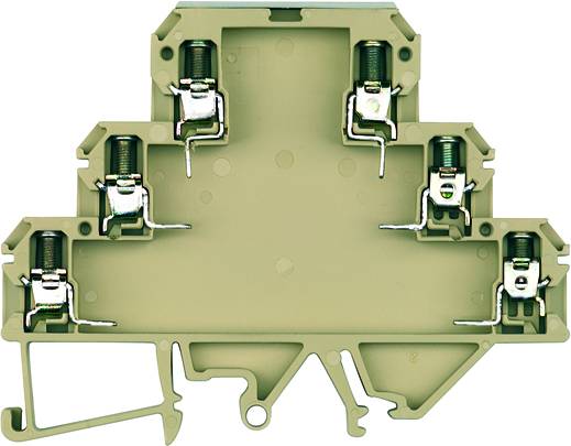 Weidmüller GH DK6 6 ANSCHL. Hutschienen-Gehäuse Basiselement 50 St.