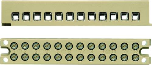 Weidmüller 7906110000 Klemmleiste Schrauben Mittelgelb 100 St.