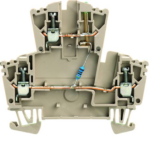 Doppelstock-Reihenklemme WDK 25 LD GR 1R 24VDC 8010040000 25 St